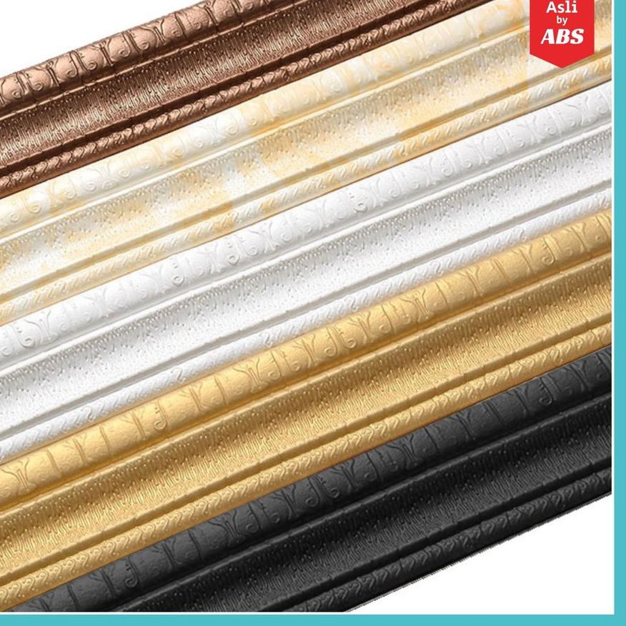 ✲ (ABS) 230CM PANJANG WALLBORDER FOAM 3D ELEGAN DAN MEWAH WALLPAPER PLAFON ➧
