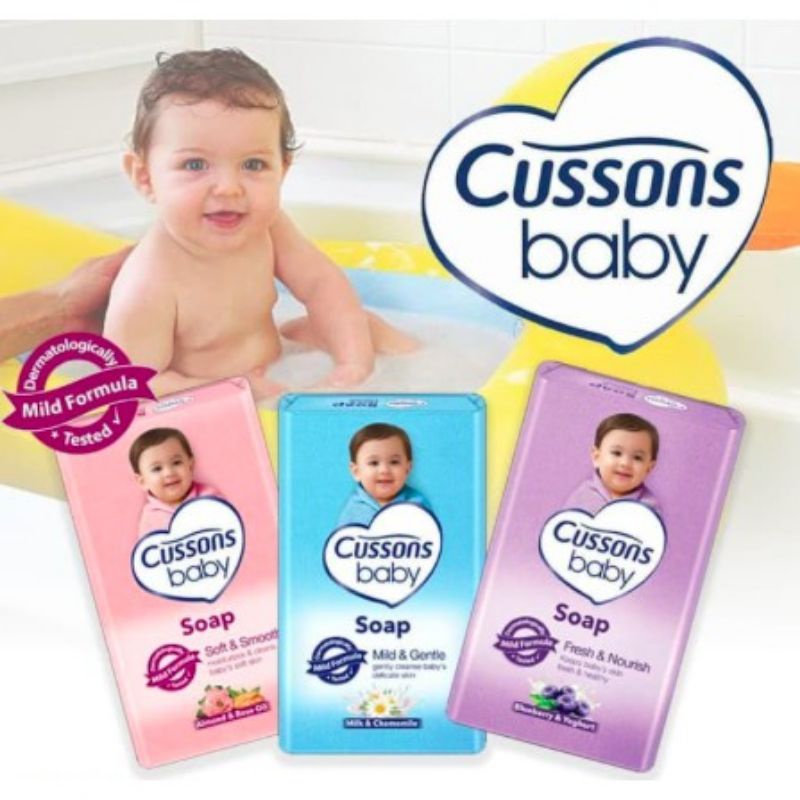 Cussons Baby Soap 75gr Sabun Batangan