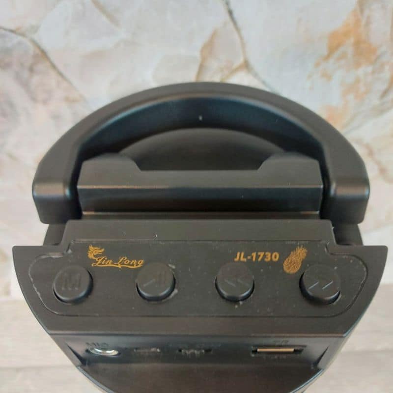 SPEAKER BLUETOOTH KARAOKE JINLONG JL-1730 PLUS MIC KARAOKE X-BASS