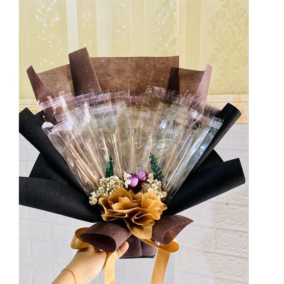 

Spesial disini--Buket kosong uang atau barang 20 slot bouquet ultah wisuda anniversary