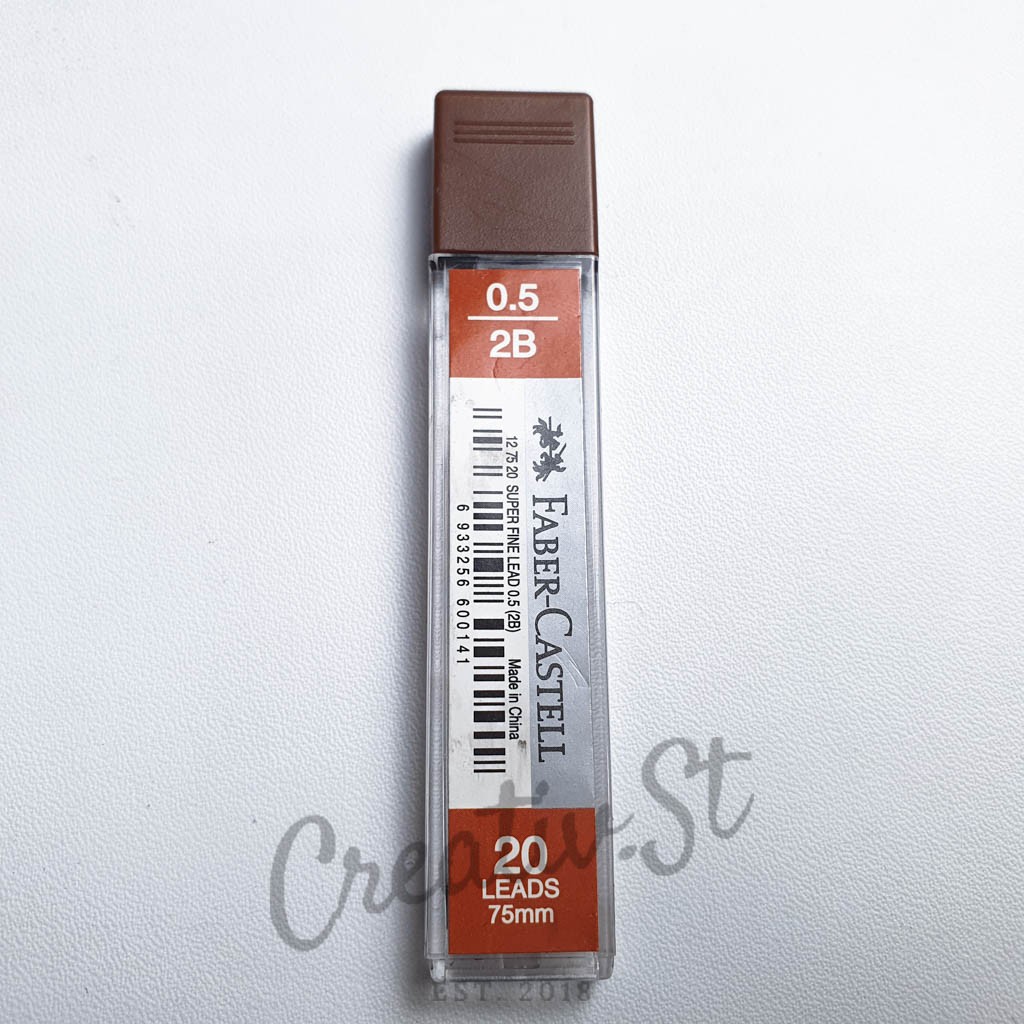 

FABER CASTELL Isi Pensil Mekanik 20 Lead Superfine 2B 0.5 Mm 2B Pencil Lead