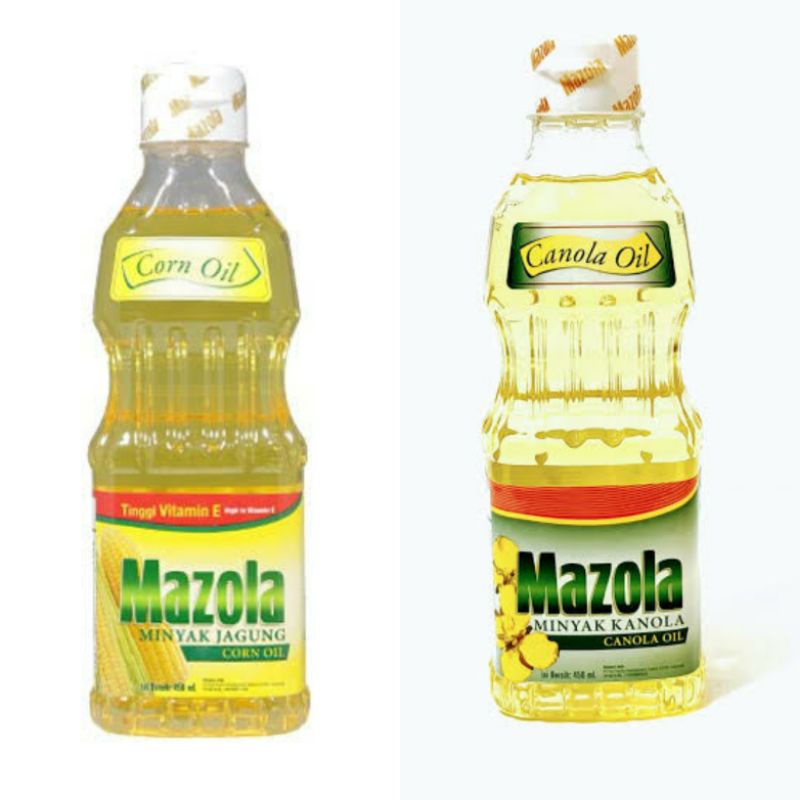 

MPASI MAZOLA CANOLA OIL 450ML, CORN OIL 450ML MPASI