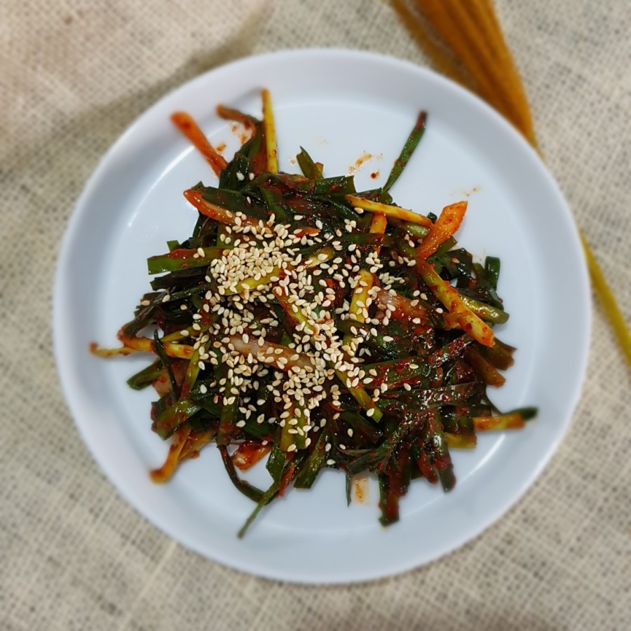 

kimchi kucai buchu kimchi fresh halal termurah ternikmat 400gr