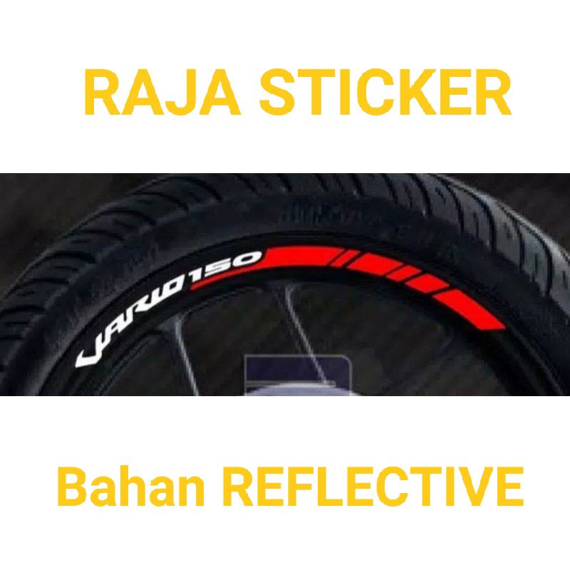 Sticker stiker velg vario 150 all bahan Reflective