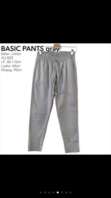 BASIC PANTS  devilknitwear devilknit id celana  baggy  