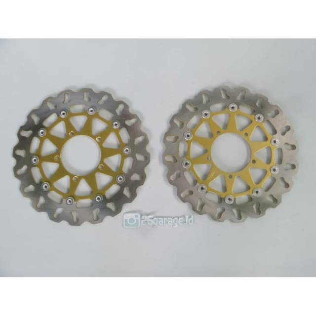 DOUBLE DISC PIRINGAN CAKRAM DEPAN NEW VIXION OLD DISC CAKRAM LEBAR BESAR NEW VIXION OLD VIXION