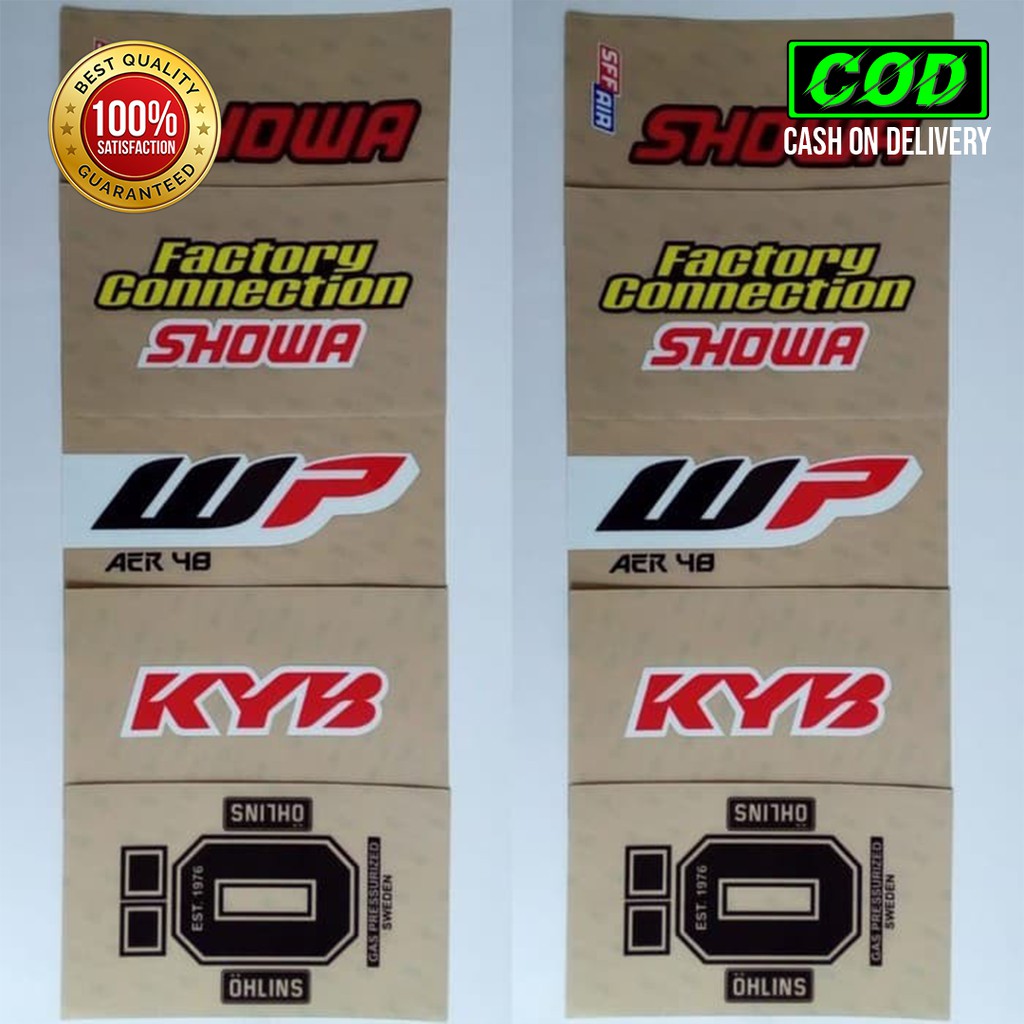 DECAL/STIKER USD BAHAN 3M UNTUK KLX DTRACKE CRF DLL