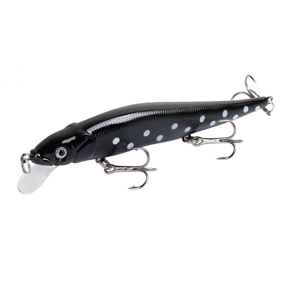 Top 11.5cm 14g Pemikat Pancing 3D Eyes High Hit Rate Hard ABS Bentuk Ikan Kecil