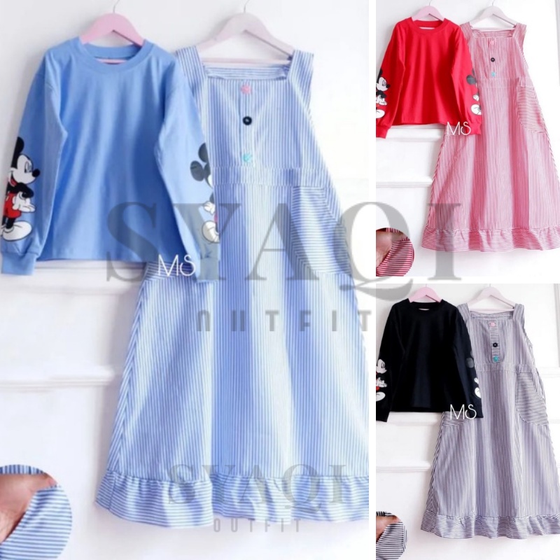 Adivanya One set, Setelan Baju Anak Perempuan 11 12 13 tahun Terbaru 2022, Model Baju Anak Perempuan