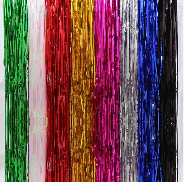 JELIFISH STORE TIRAI RUMBAI FOIL BACKDROP FOTO JELIFISH STORE TIRAI RUMBAI FOIL BACKDROP FOTO