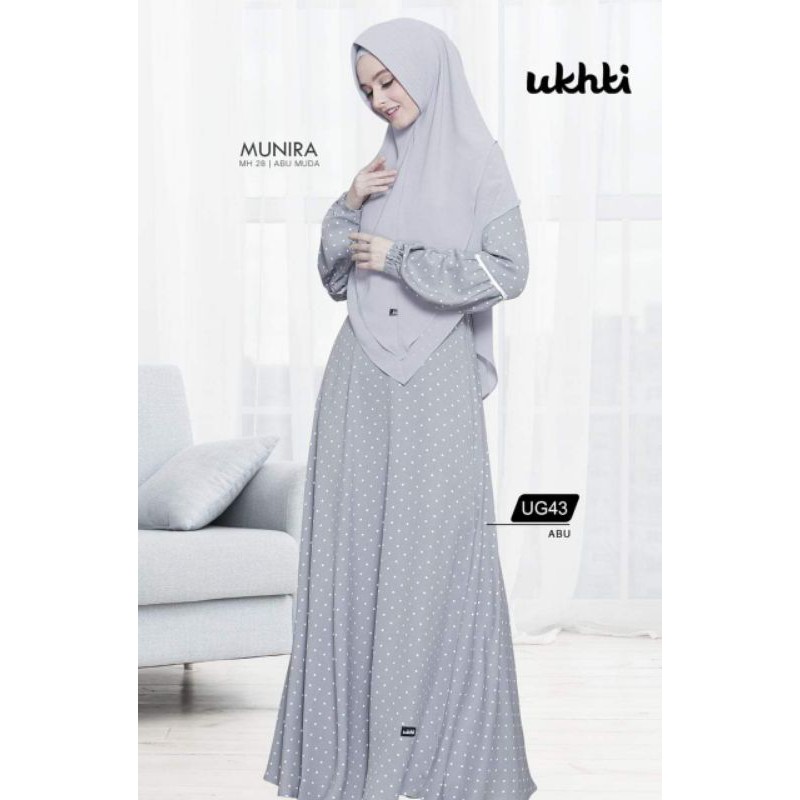 gamis terbaru ukhti polkadot ug 43 ukhti
