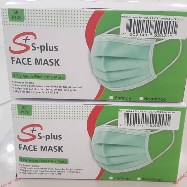 Masker S-Plus