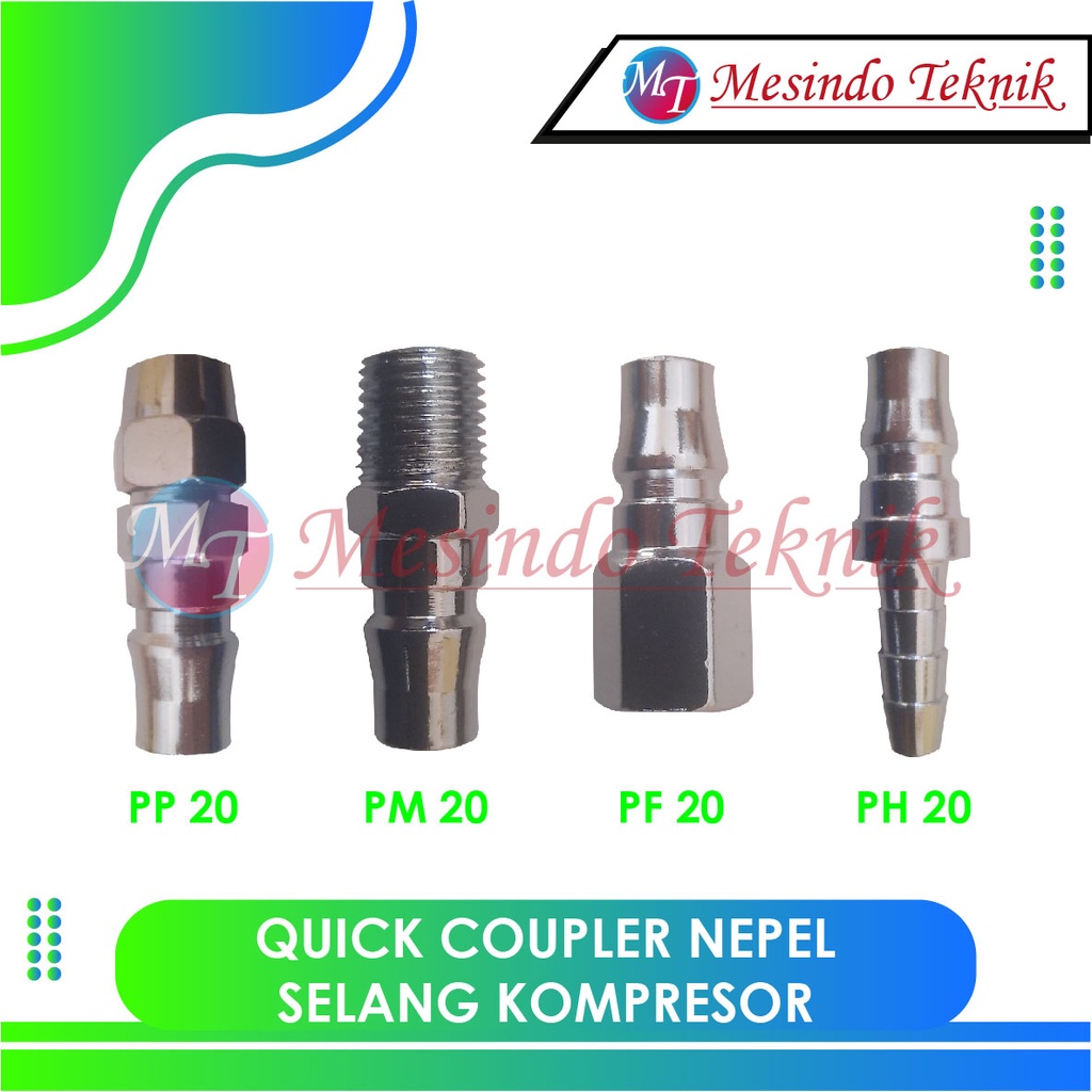 QUICK COUPLER NEPEL SELANG KOMPRESOR