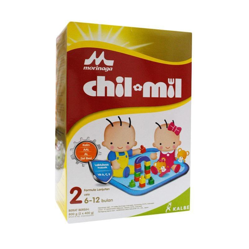 

Morinaga Chil Mil Reguler 2 Susu Formula Bayi 800 g