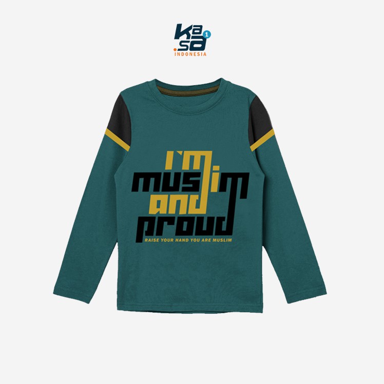 Baju Anak Kaos Panjang Anak Laki-laki umur 6-14 Tahun