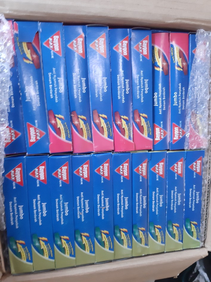 Baygon Bakar Jumbo Isi 5 Pasangbox All Variant