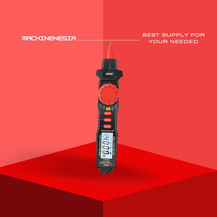 MULTITESTER DIGITAL AC DC MULTIFUNGSI DENGAN BUZZER / TESPEN DIGITAL