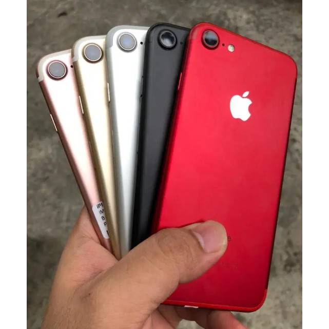 Apple Iphone 7 128gb Fullset Imei Terdaftar Original Garansi Shopee Indonesia