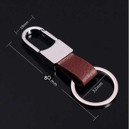 Gantungan Kunci MERCEDES BENZ KULIT Sepeda Motor Mobil Gantung Besi Metal Alloy Keychain Leather