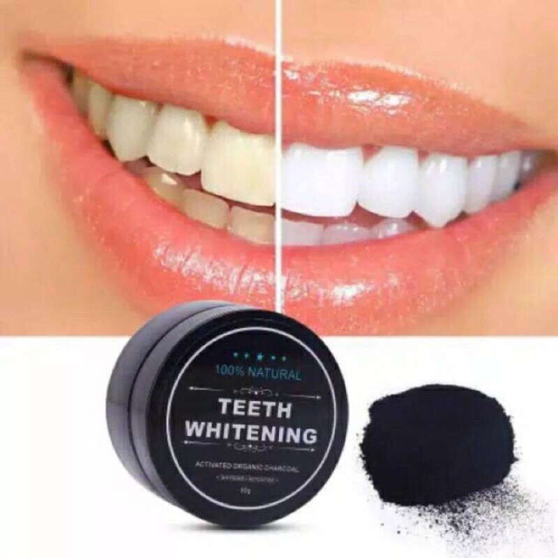 TEETH WHITENING ACTIVATED CHARCOAL POWDER / CHARCOAL BUBUK GIGI