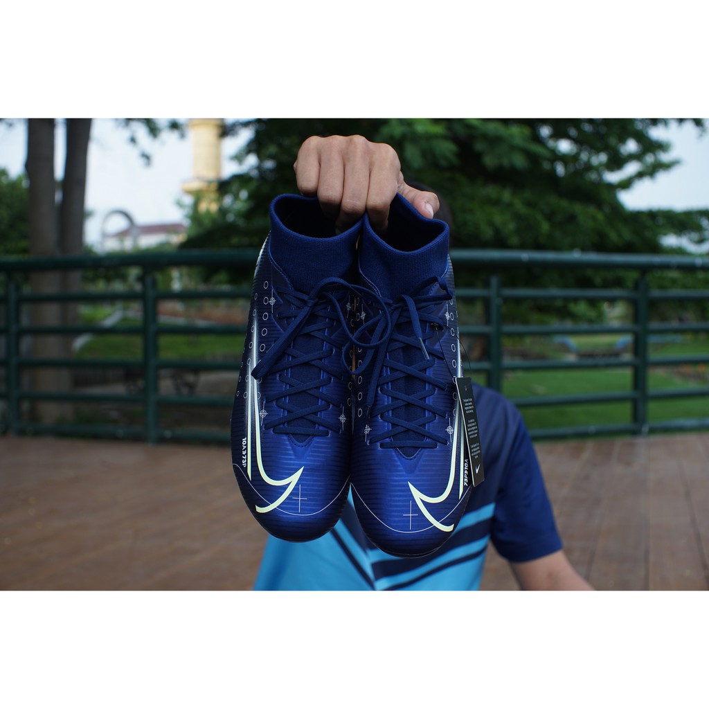 Sepatu Futsal Nike Superfly 7 Academy MDS IC Blue Void  Original BNIB