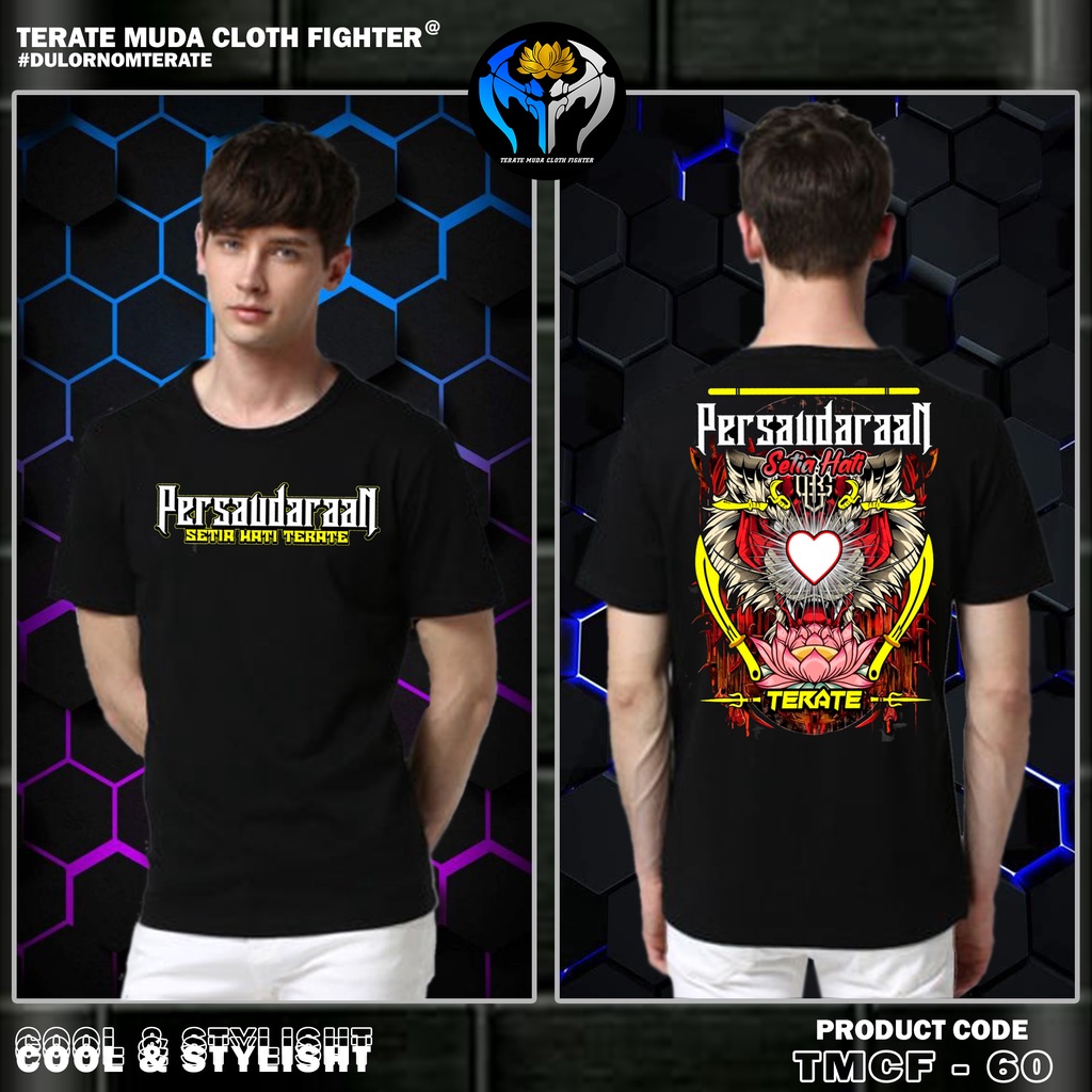 KAOS DISTRO PSHT CULTURE ID SPESIAL EDITION (BISA COD) KODE TMCF - 60  TERATE MUDA CLOTH FIGHTER