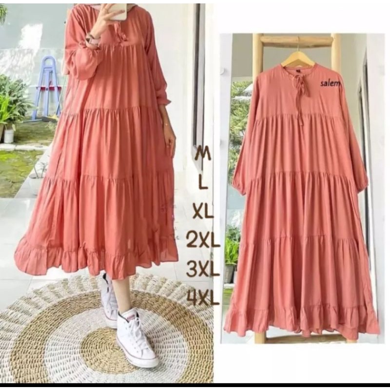 gamis MIDI terbaru terlaris