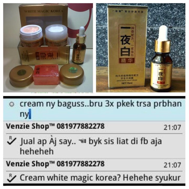 Cream White Magic Korea