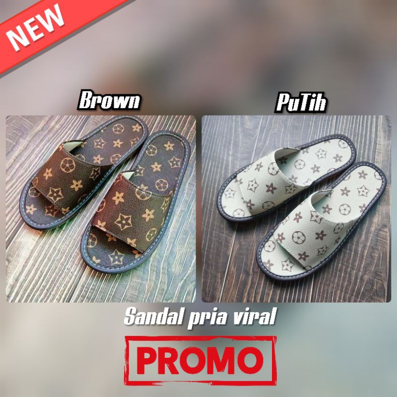 DISKON SPESIAL 4.4 BIG SALLE !TERMURAH sandal flat karet unisex daily OREO NL09.39-43