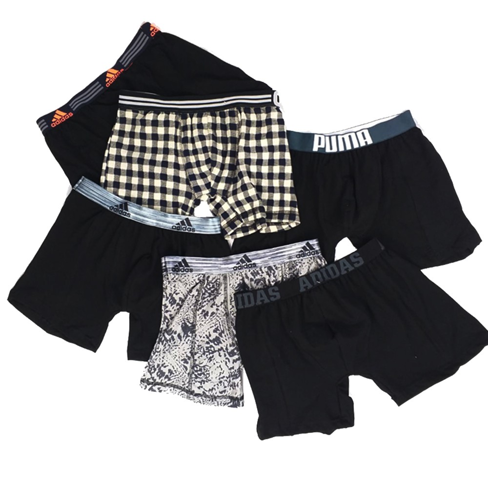 Celana Dalam Pria Boxer CD Underwear Bahan Katun Adem sempak Murah [BISA COD]