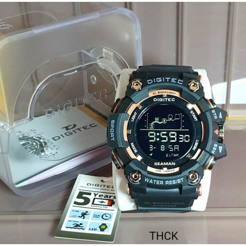 Jam Tangan Sport Pria Digitec DG-5096T-Original Garasi 1 Tahun