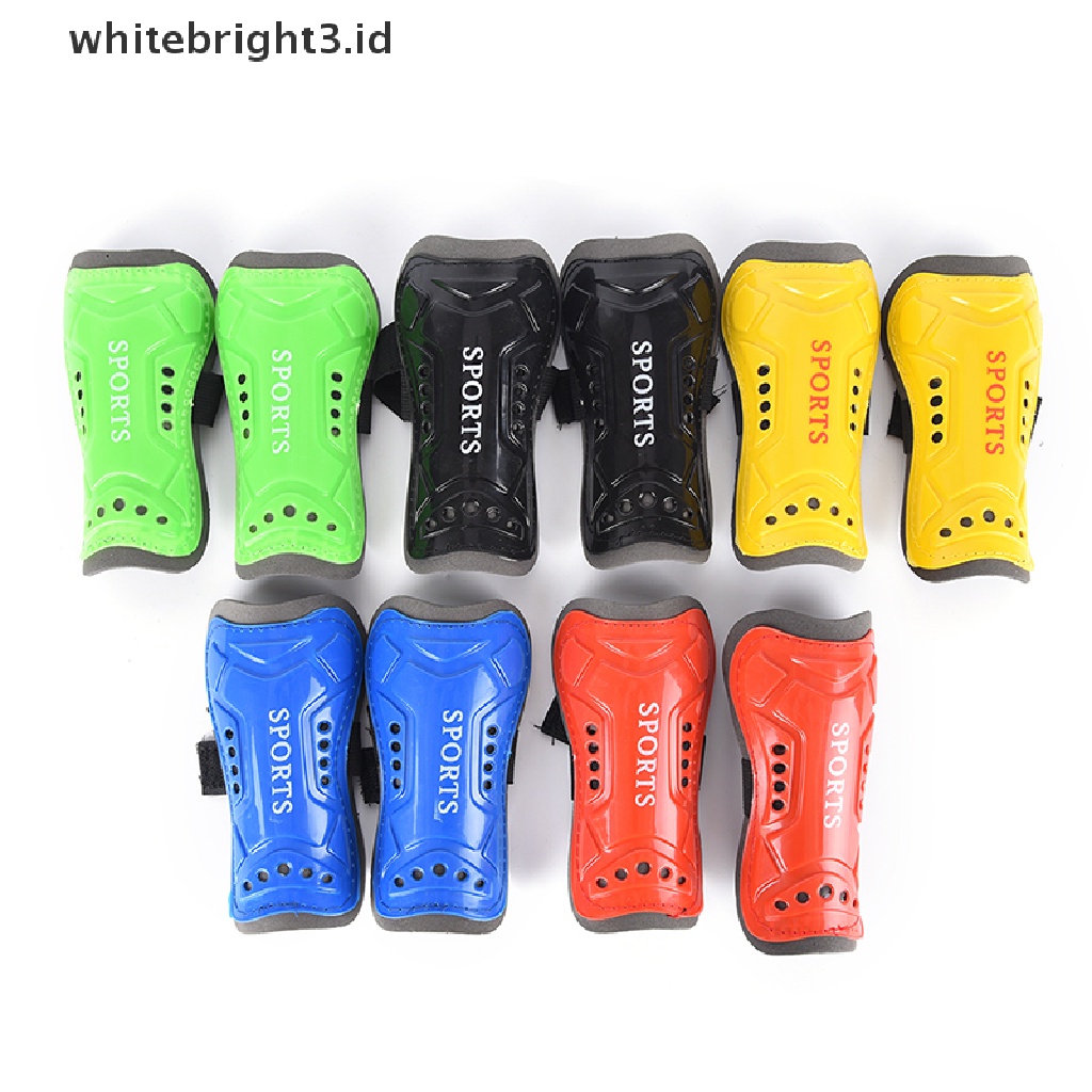 (whitebright3.id) 1 Pasang Deker Pelindung Tulang Kering Anak Untuk Sepak Bola