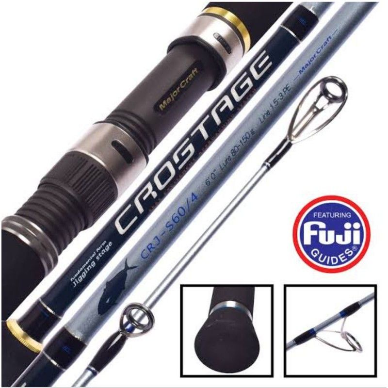 Joran Major Craft CROSTAGE CRJ S-60/4 | One Piece | Jigging | Monster Fish