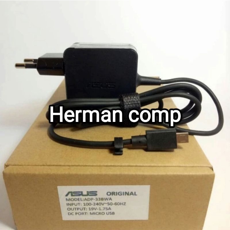 Original Adaptor/Charger Asus ADP-333DW A/B, ADP-33BW A/B 19V 1.75A Micro USB 33Watt