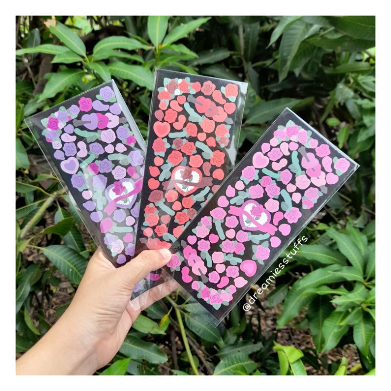 (Dream) Rosè gothic hologram sticker deco