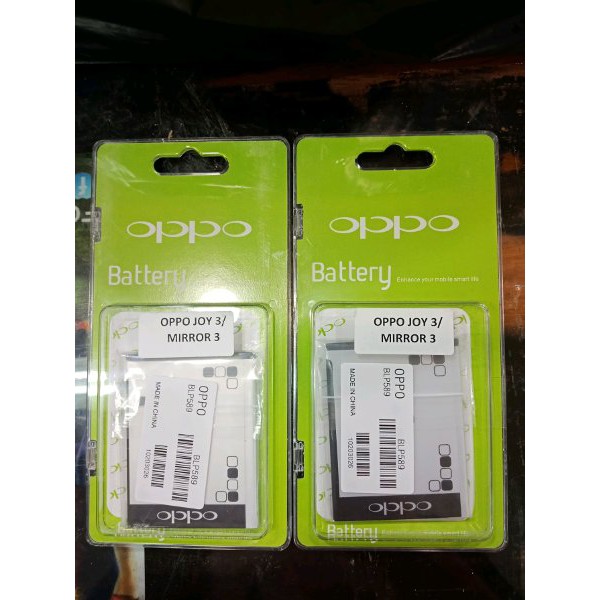 Batre Oppo Mirror 3 Baterai Oppo Joy 3 Battery Oppo BLP589