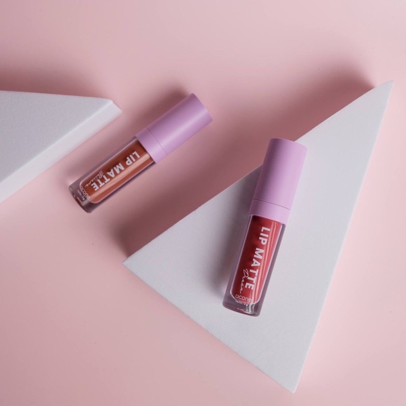 magic lipgloss acone / lip matte believe acone / lip matte dream acone