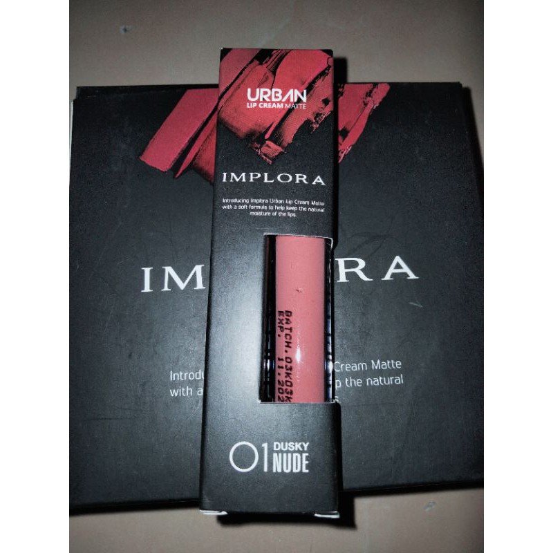 Lip Cream Implora  N0:01 dan 02 Urban Lip Cream Implora