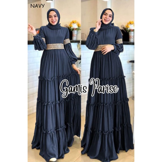 Parise Gamis Pesta Cerruty Babydoll Simple