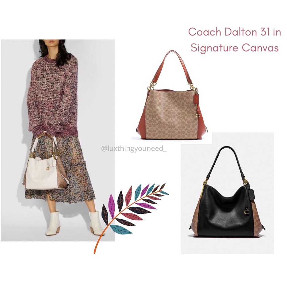 Coach Dalton 31 in Signature Canvas