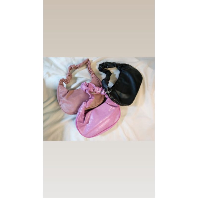 Kerut Tas Bahu Wanita Shoulder Bag