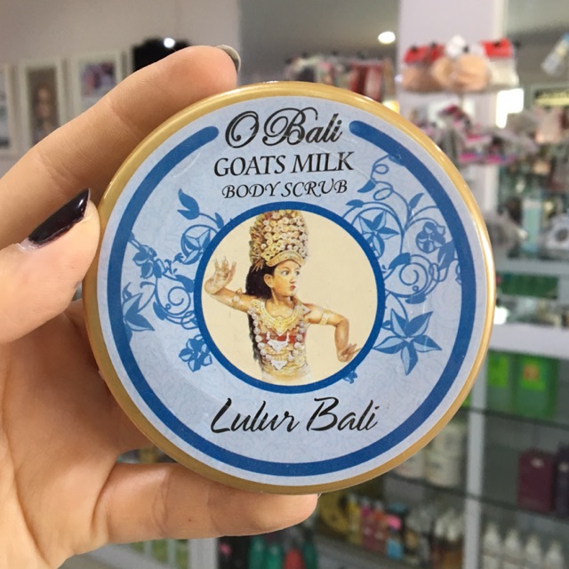 Obali Body Scrub 100gr Goats Milk