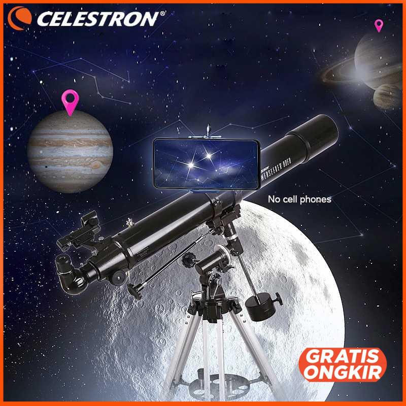 Teropong Bintang Powerseeker Astronomical Telescope 80EQ