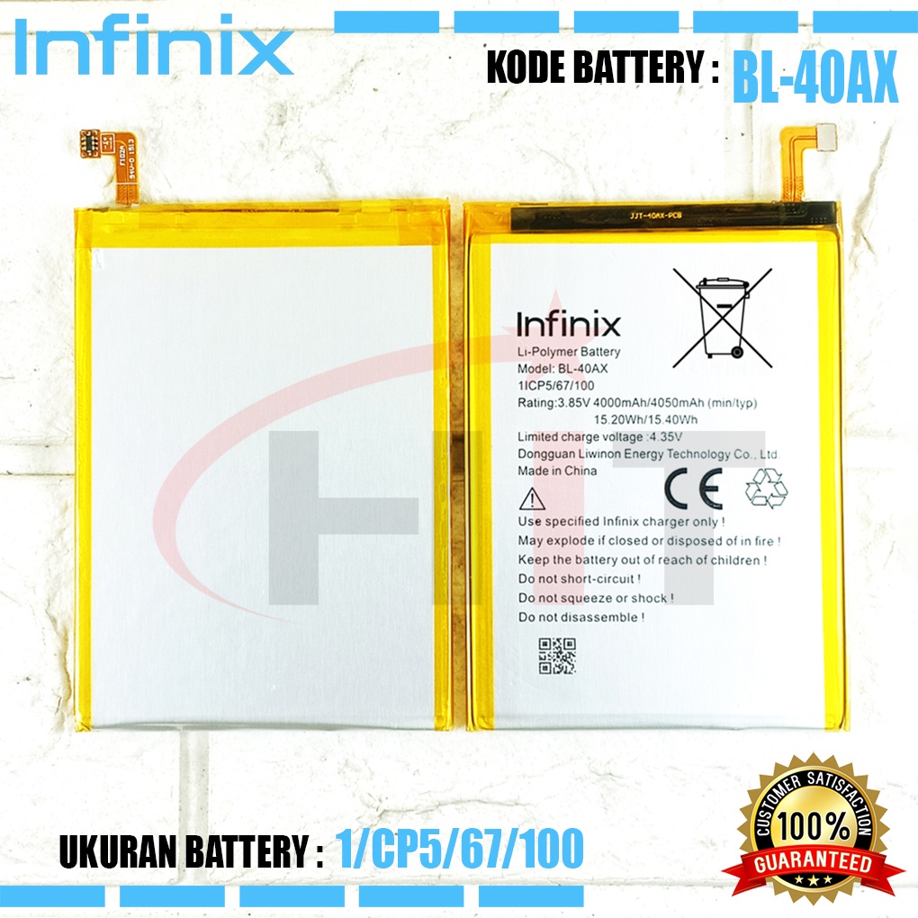 Baterai Battery Ori INFINIX BL-40AX Infinix Hot Note X551