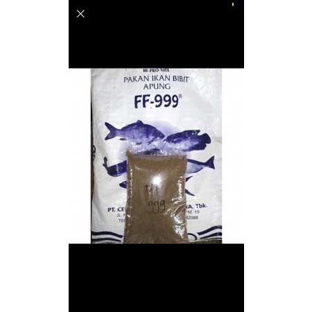 pakan ikan pf 999 (Repack 1kg)
