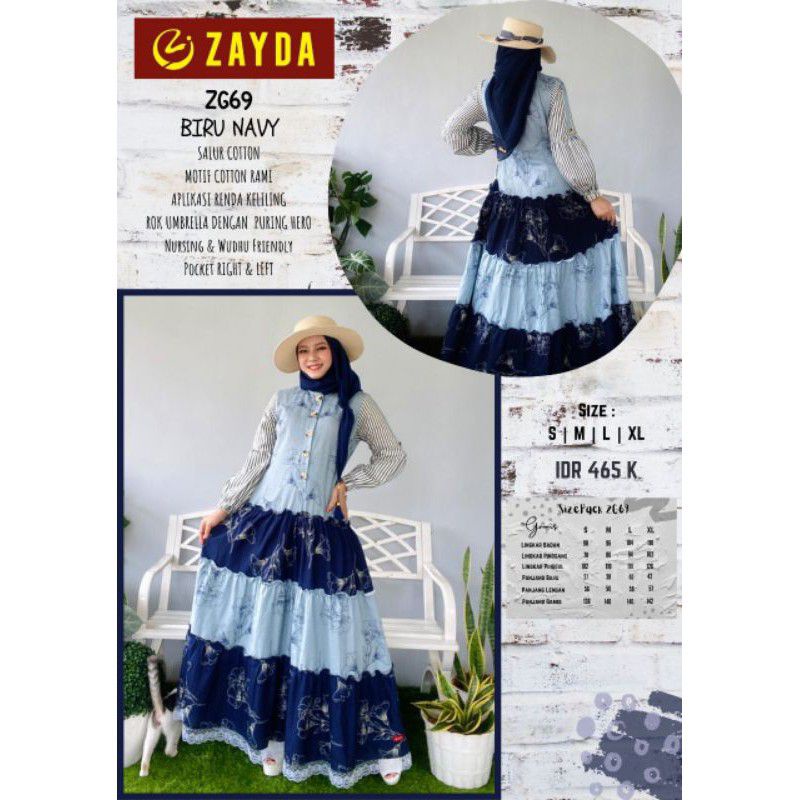 gamis zayda
