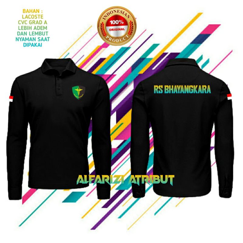Kaos Kerah RS BHAYANGKARA Polo Shirt Rs Bhayangkara