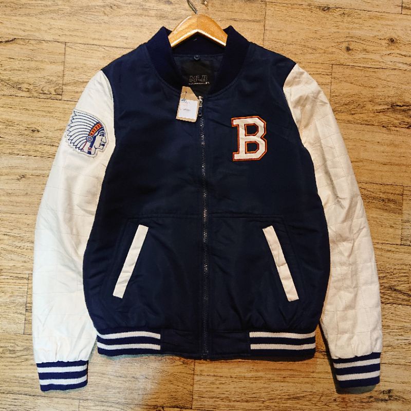 JAKET VARSITY MLB LEATHER