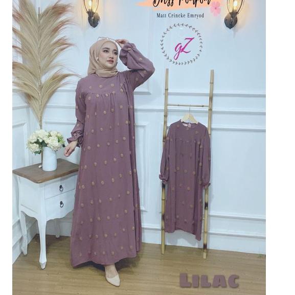 Harga Murah.. gamis anak gamis couple gamis pompom gamis anak murah gamis gwenza