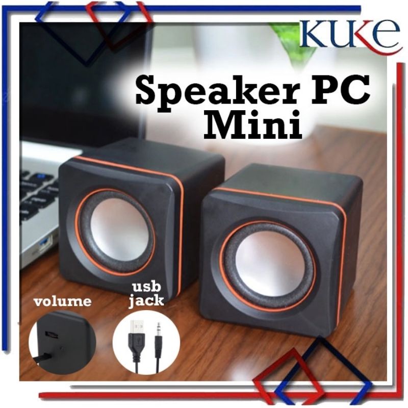 B6 Speaker Laptop Komputer Multimedia | USB plug | Speker Salon Kecil Mini